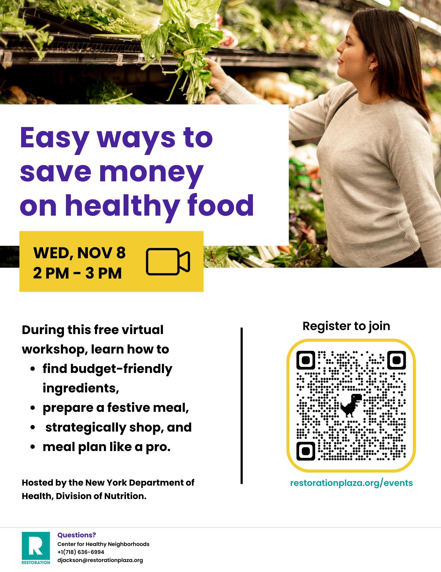Easy-Ways-to-Save-Money New York Department of Health Nutrition Workshop